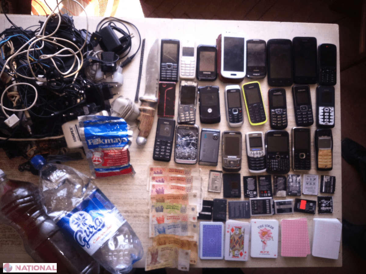 ILEGAL // Cum reușesc să facă rost deținuții de TELEFOANE? Câte au fost depistate într-un penitenciar din R. Moldova
