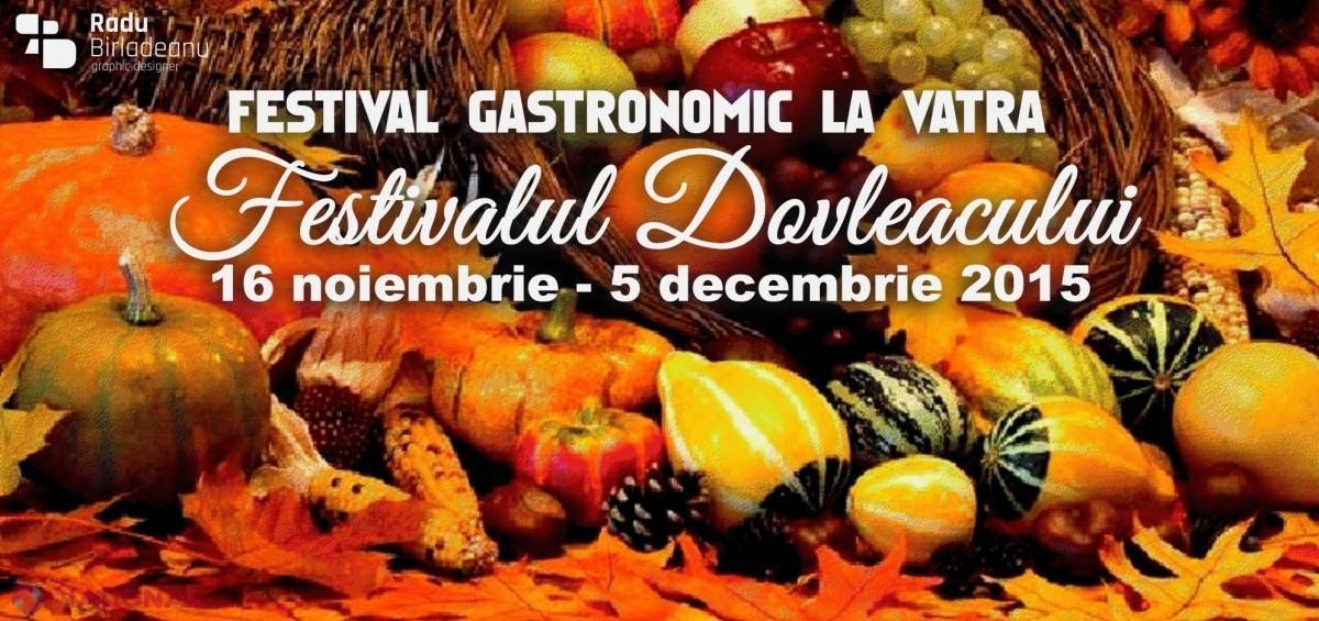 Eveniment GASTRONOMIC // Festivalul Dovleacului la „Vatra”