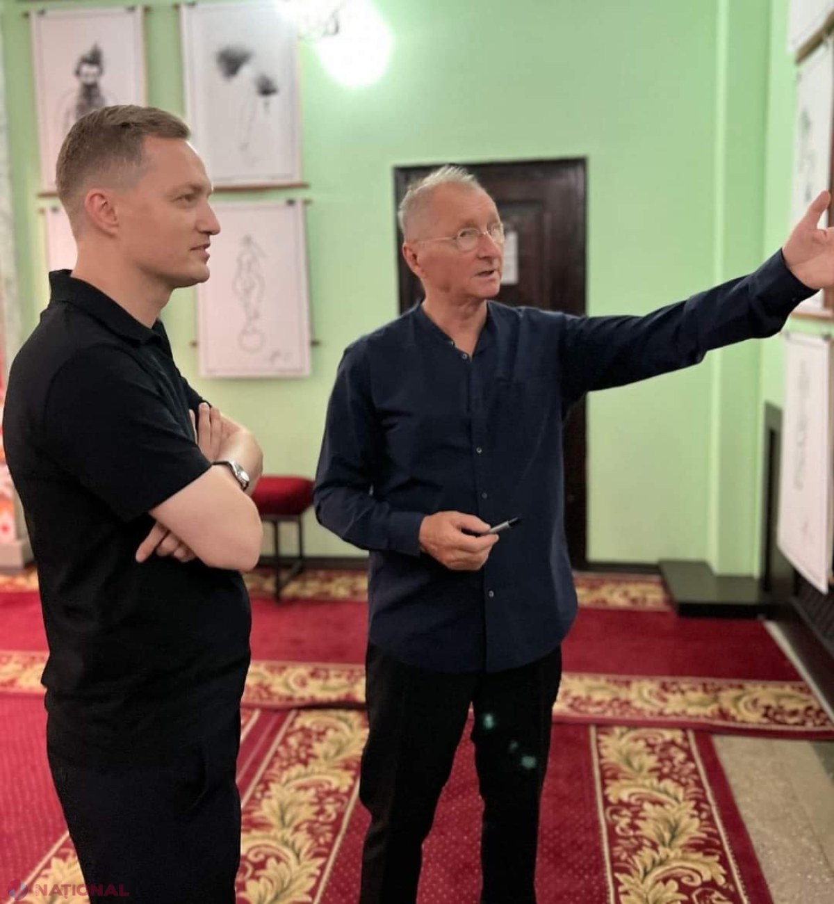 FOTO // O nouă PREMIERĂ pentru R. Moldova. DRRM l-a adus la Chișinău pe celebrul artist Horațiu Mălăele, cu spectacolul „Sunt un orb” 