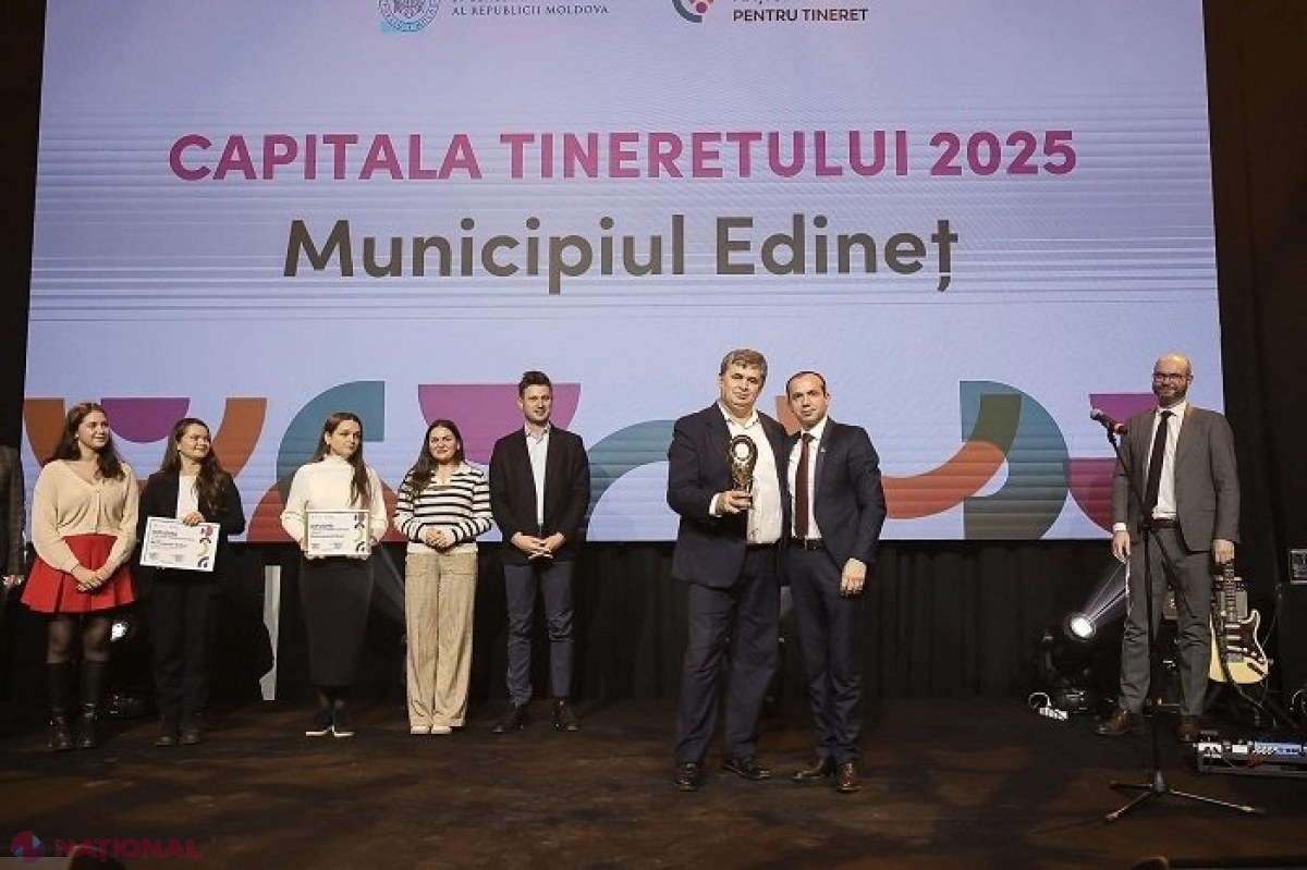 Titlu în premieră pentru municipiul Edineț: Capitala tineretului pentru anul 2025. „Ne pregătim să devenim un centru al inovațiilor”