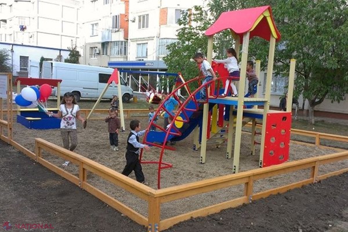 O curte de bloc din bulevardul Cuza-Vodă va fi amenajată