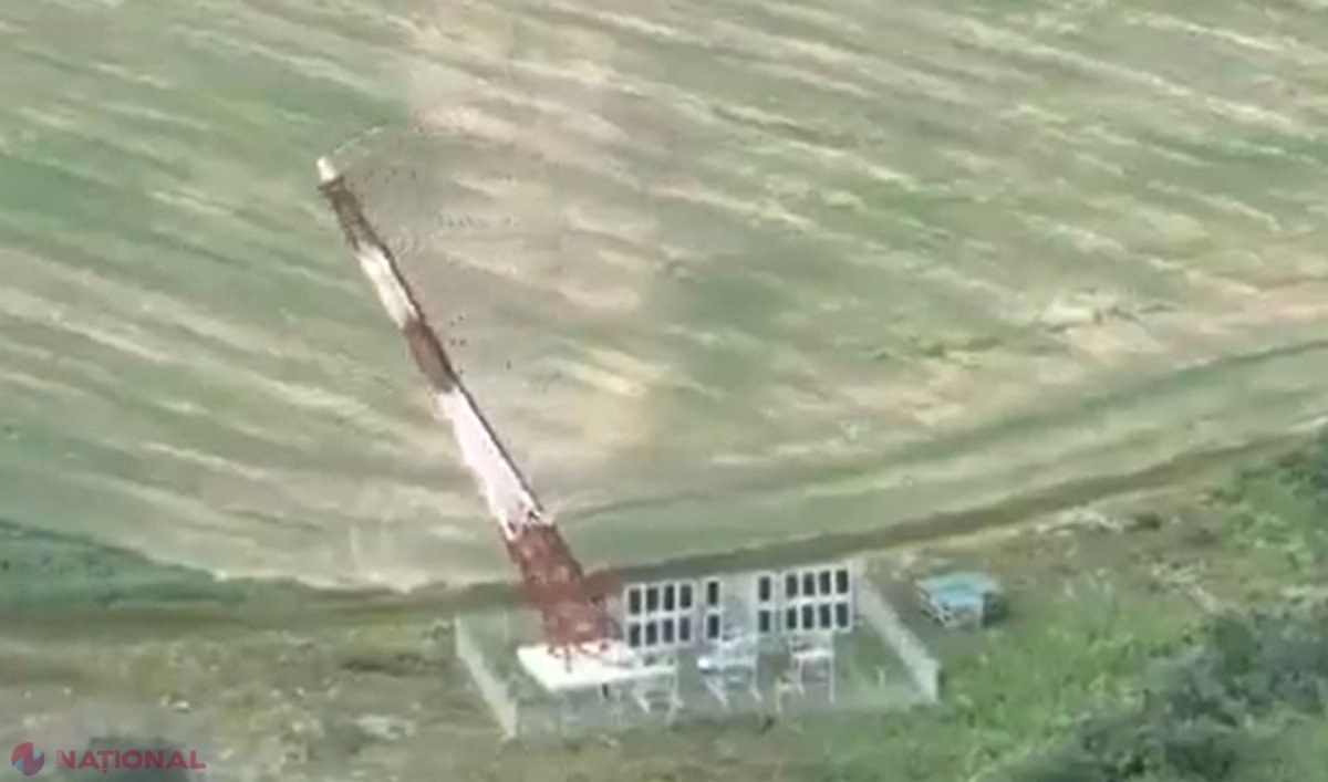 VIDEO // Ucrainenii au ATACAT teritoriul Federației Ruse cu o dronă KAMIKAZE. Un turn de observație din regiunea Belgorod a fost doborât