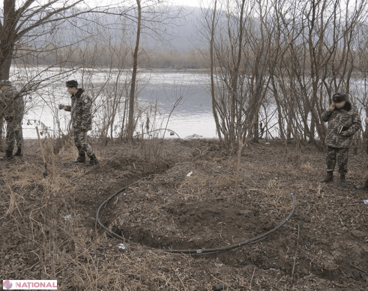 Operațiune moldo-ucraineană! Ce au depistat polițiștii îngropat în pământ pe o distanță de jumătate de kilometru