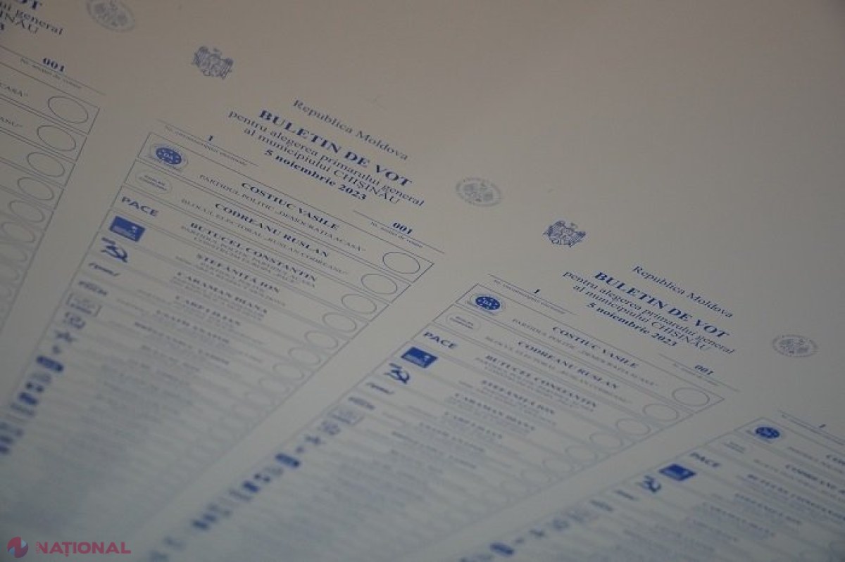 Buletine de vot în formă de BROȘURĂ la Chișinău și Comrat, pentru că în cursa electorală s-au înregistrat mulți candidați: 5,7 milioane de lei cheltuite pentru tipărirea buletinelor de vot de la alegerile locale generale din 5 noiembrie