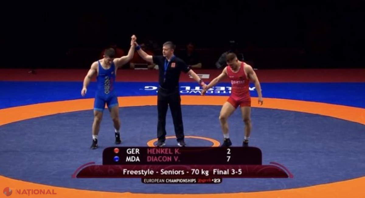 Medalie de bronz pentru Republica Moldova la Campionatul European de Lupte Libere rezervat seniorilor