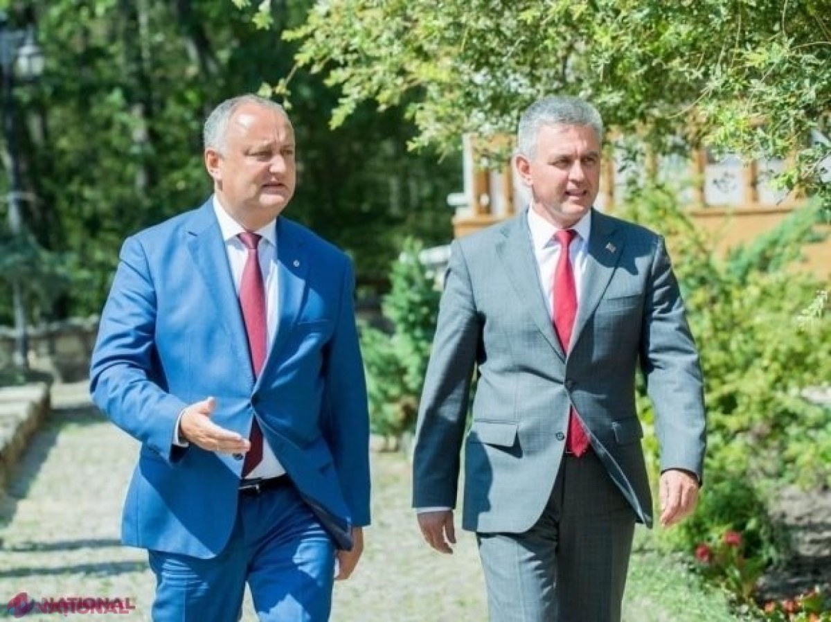 Igor Dodon se va RUGA de liderul separatist Krasnoselski, care a AMENINȚAT deschis Chișinăul cu „utilizarea forței”, să-i permită să ajungă la meciurile FC Sheriff din Liga Campionilor