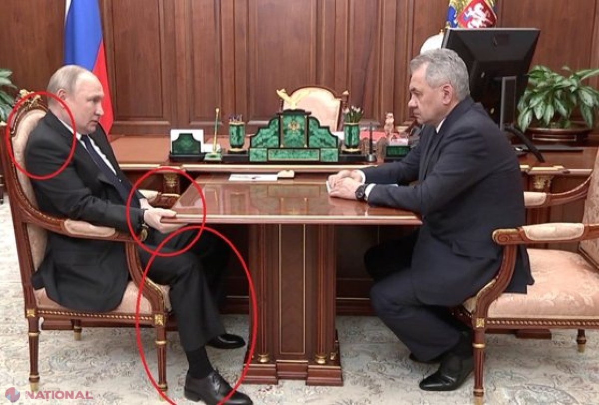 VIDEO // Ultima apariţie a liderului de la Kremlin stârneşte controverse. Putin ar avea semne de cancer terminal: „Nu arată deloc bine”. Ce s-a întâmplat la întâlnirea cu Șoigu