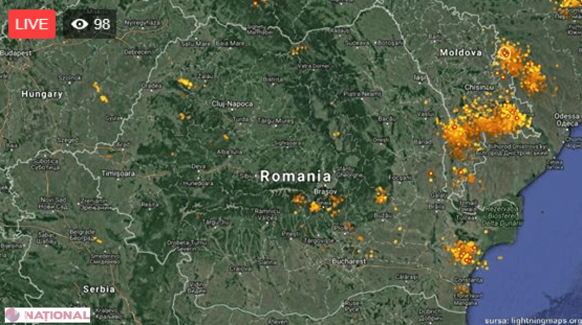 LIVE // Localitățile din R. Moldova unde PLOUĂ în acest moment