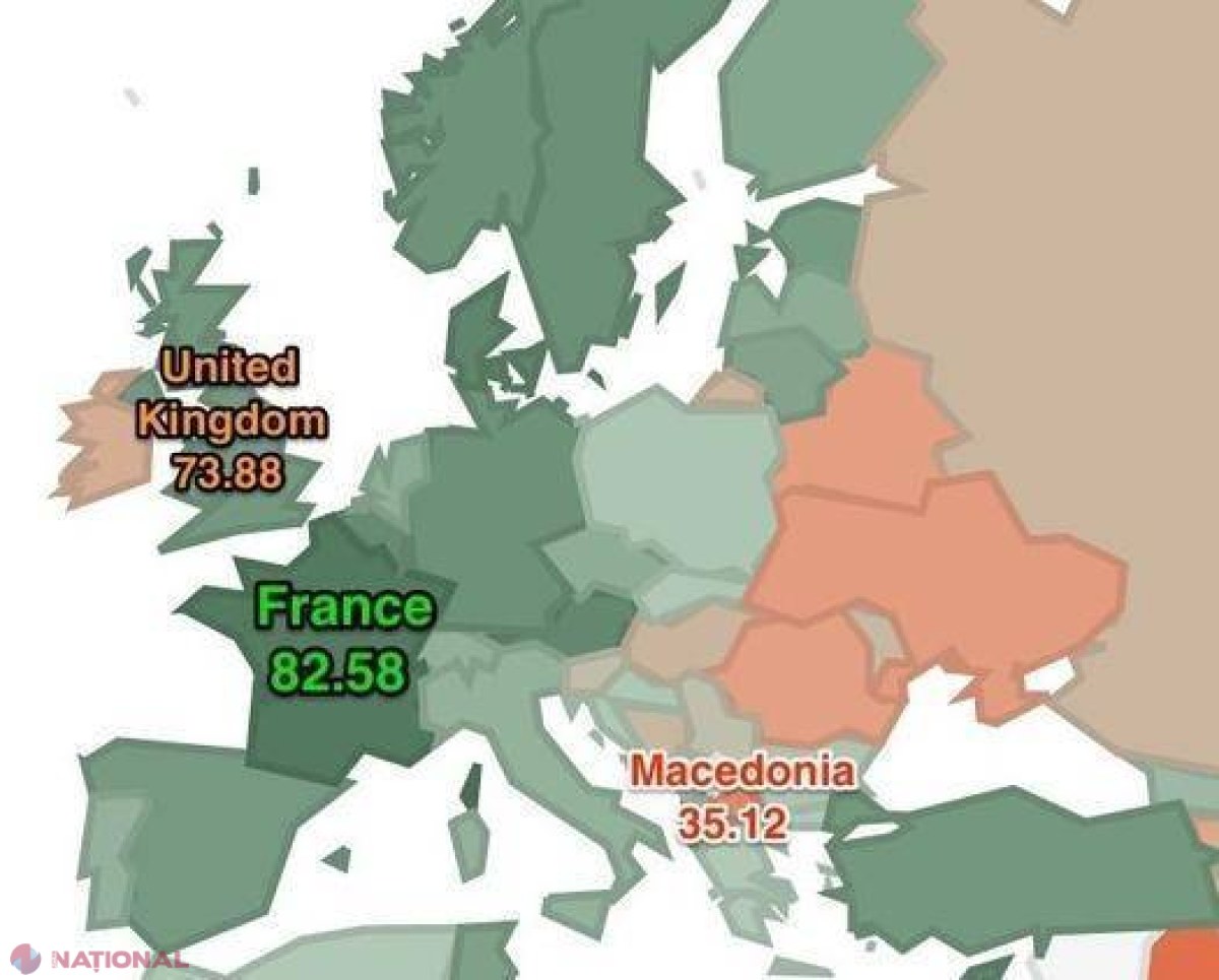 Topul ţărilor cu cele mai bune servicii medicale din Europa. Pe ce loc e R. Moldova?