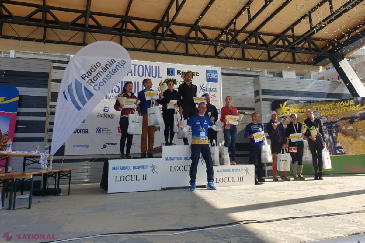 Un alergător din R. Moldova a câștigat MARATONUL NISIPULUI de la Mamaia. La START s-au aliniat peste 1 800 de participanți