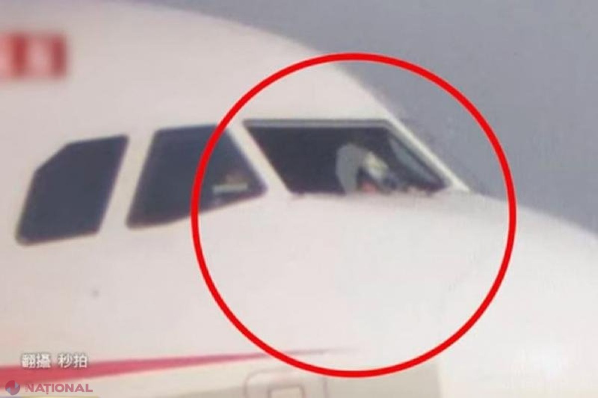 Copilotul avionului al cărui parbriz s-a rupt cu totul în zbor a fost „ASPIRAT” în afara aeronavei