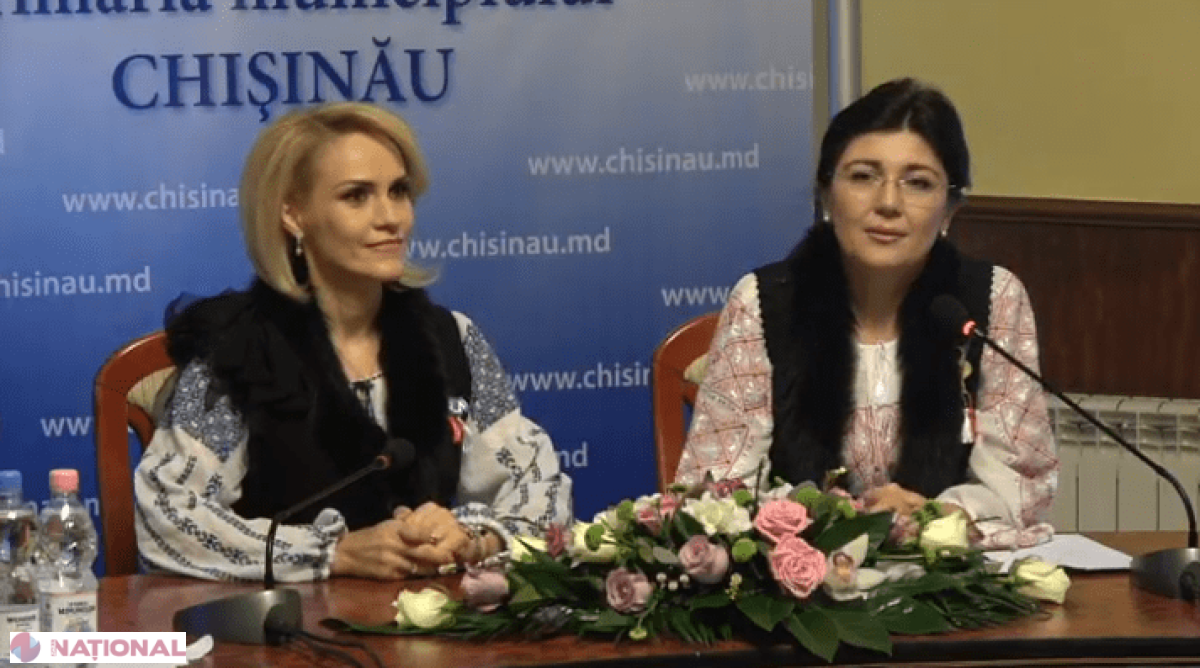 FOTO // Mesaj EMOȚIONANT al Gabrielei Firea la Chișinău. A pomenit de Centenarul UNIRII și despre „continuarea idealurilor înaintașilor noștri”: „Frații între ei nu trebuie doar să se iubească, dar și să se sprijine”