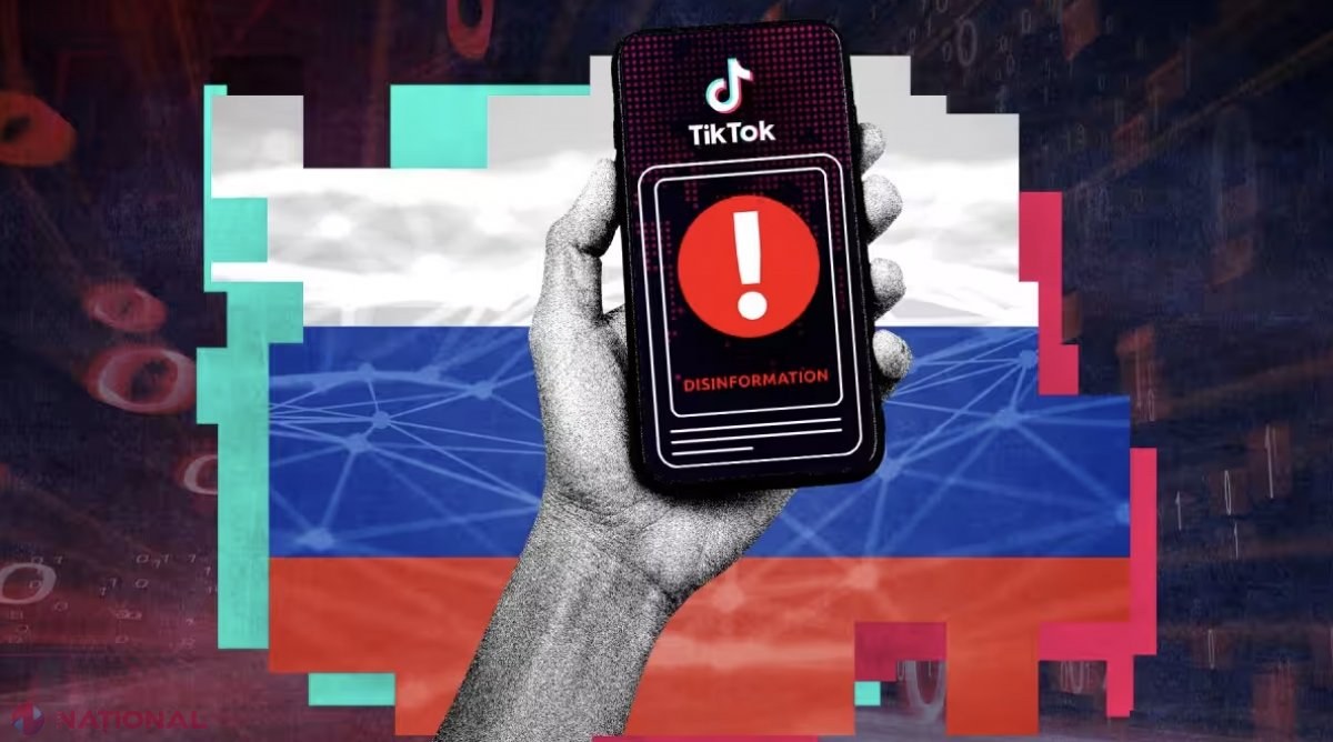 TikTok, ARMA perfectă a Rusiei pentru semăna panică și de a DEZINFORMA cetățenii R. Moldova. Peste 400 de canale de TikTok, implicate în răspândirea dezinformării cu impact asupra securității naționale și stabilității sociale, BLOCATE