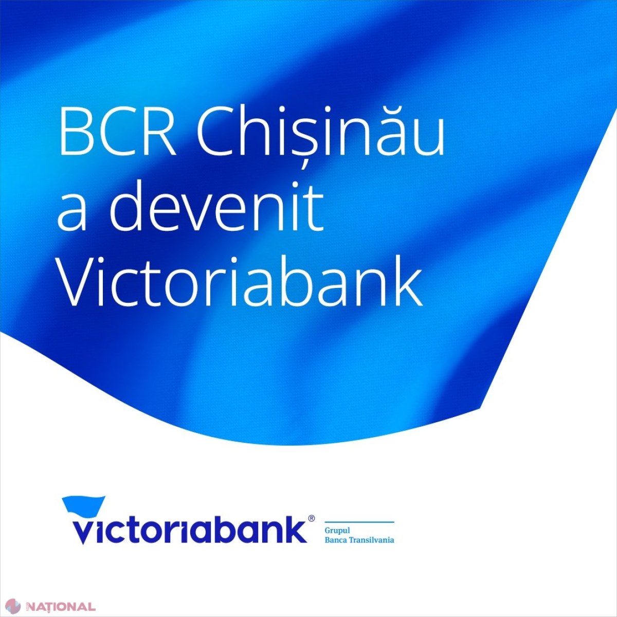 BNM: procesul de fuziune dintre Victoriabank și BCR Chișinău a fost finalizat
