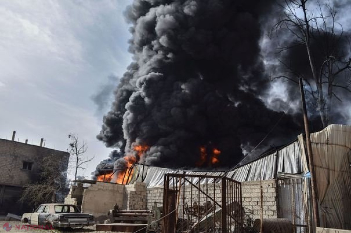Bază militară din Siria, lovită de RACHETE, după atacul chimic de ieri: Sunt morți. Reacția SUA și a Franței