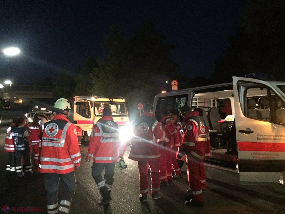 Carnagiu într-un tren din Germania. 18 persoane, atacate cu un topor de un tânăr