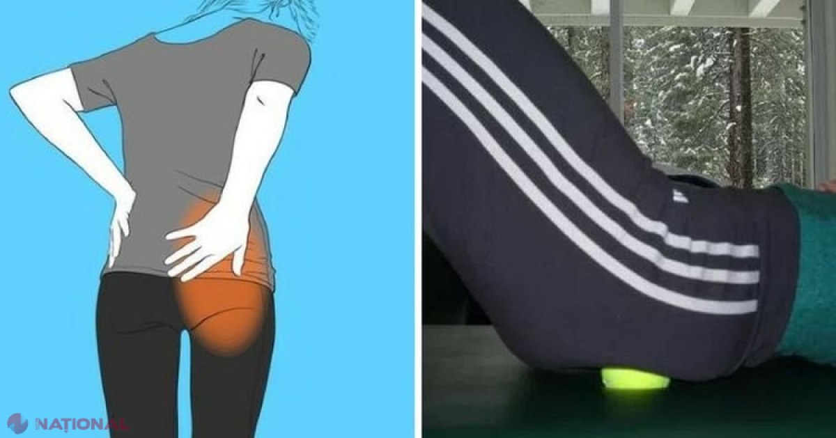 Cum poți trata durerile de spate cu o minge de tenis