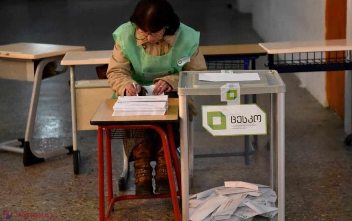 Alegeri prezidențiale în Georgia: Niciun candidat nu a obținut peste 50%. Cine are cele mai mari șanse în turul doi