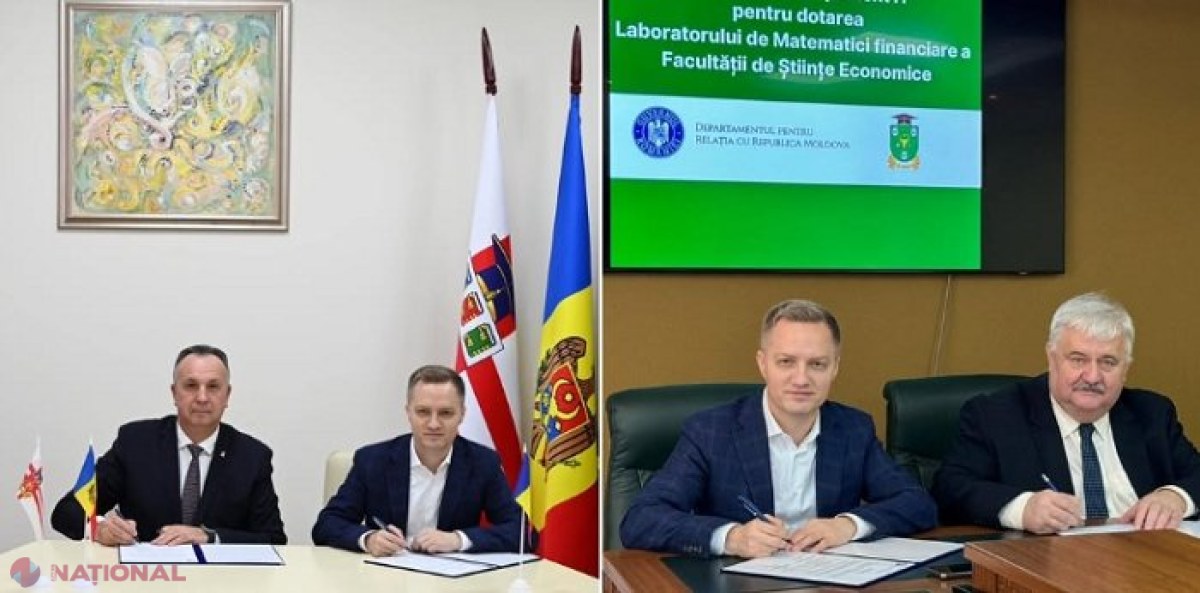 DRRM, donație de table interactive, laptopuri și imprimante multifuncționale pentru trei universități din R. Moldova. Adrian Dupu: „Acest proiect confirmă încă o dată angajamentul DRRM de a susține educația din stânga Prutului”