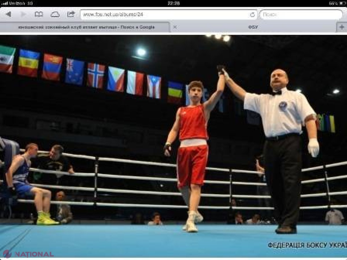 O nouă stea în boxul moldovenesc. Țugui a devenit vicecampion mondial la Kiev 
