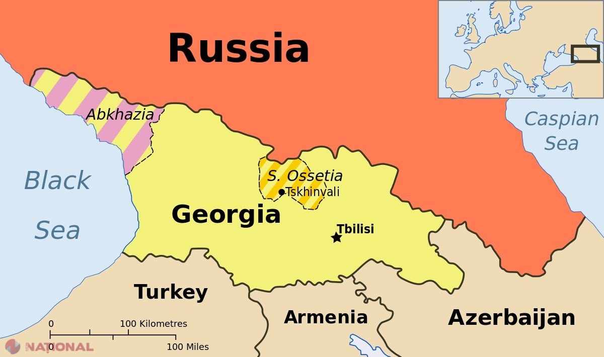 Parlamentul European cere Rusiei să înceteze ocuparea teritoriilor georgiene