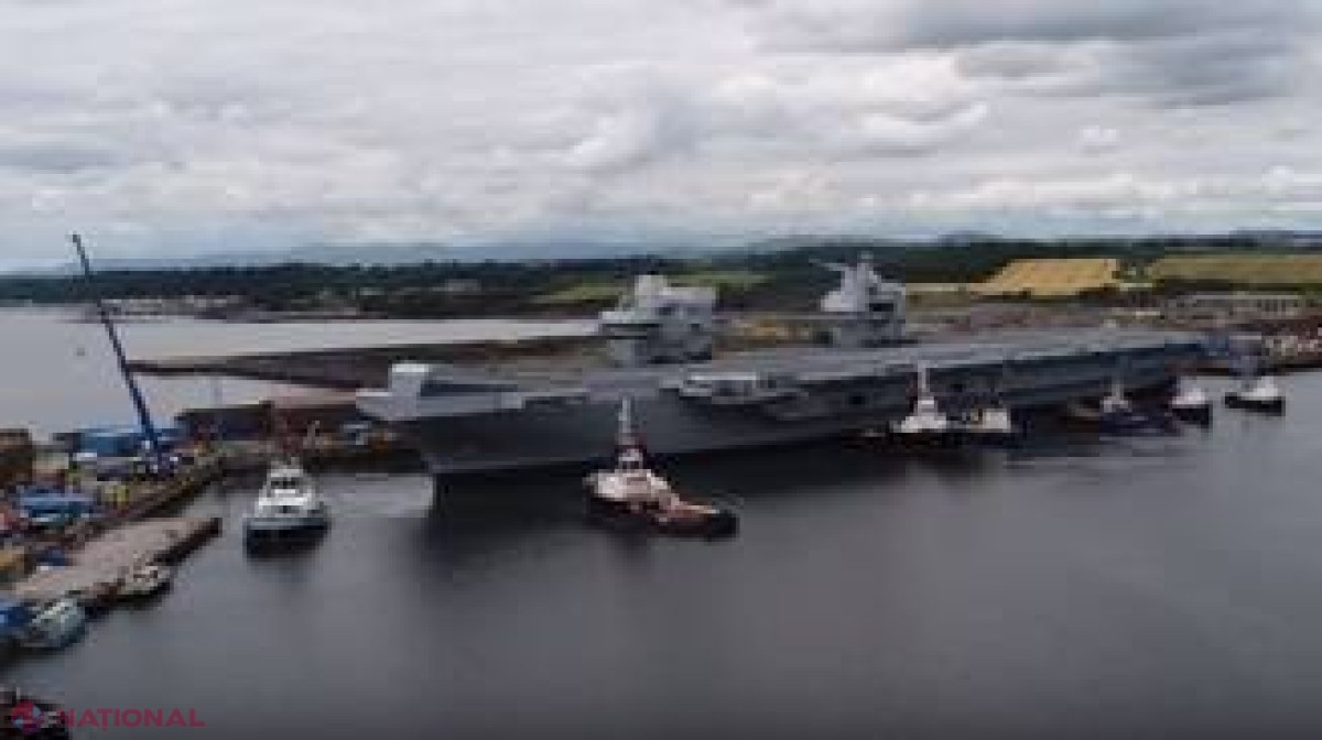 VIDEO // Moscova ironizează cel mai mare portavion din istoria UK… 