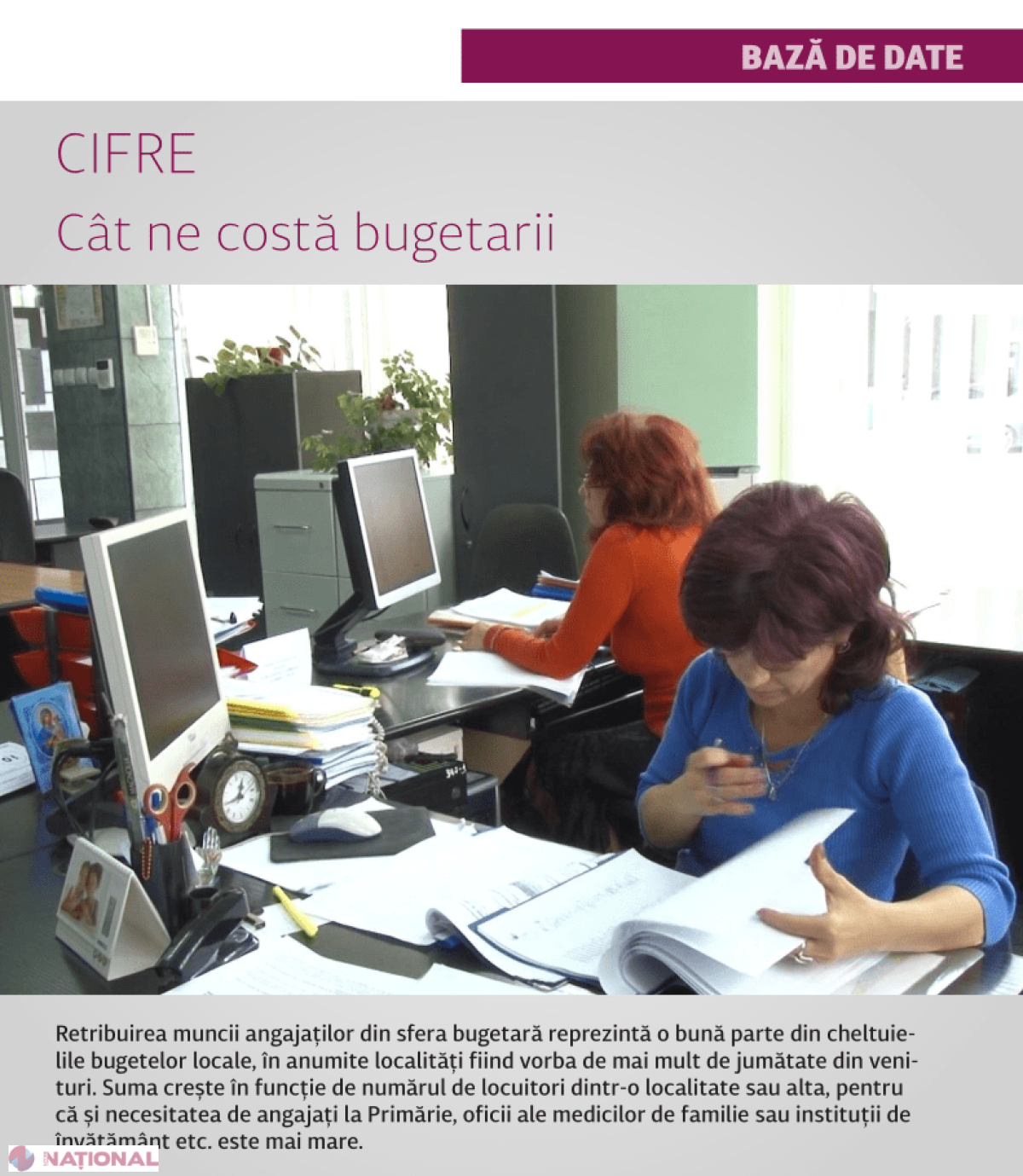 CIFRE // Cât ne costă bugetarii din R. Moldova