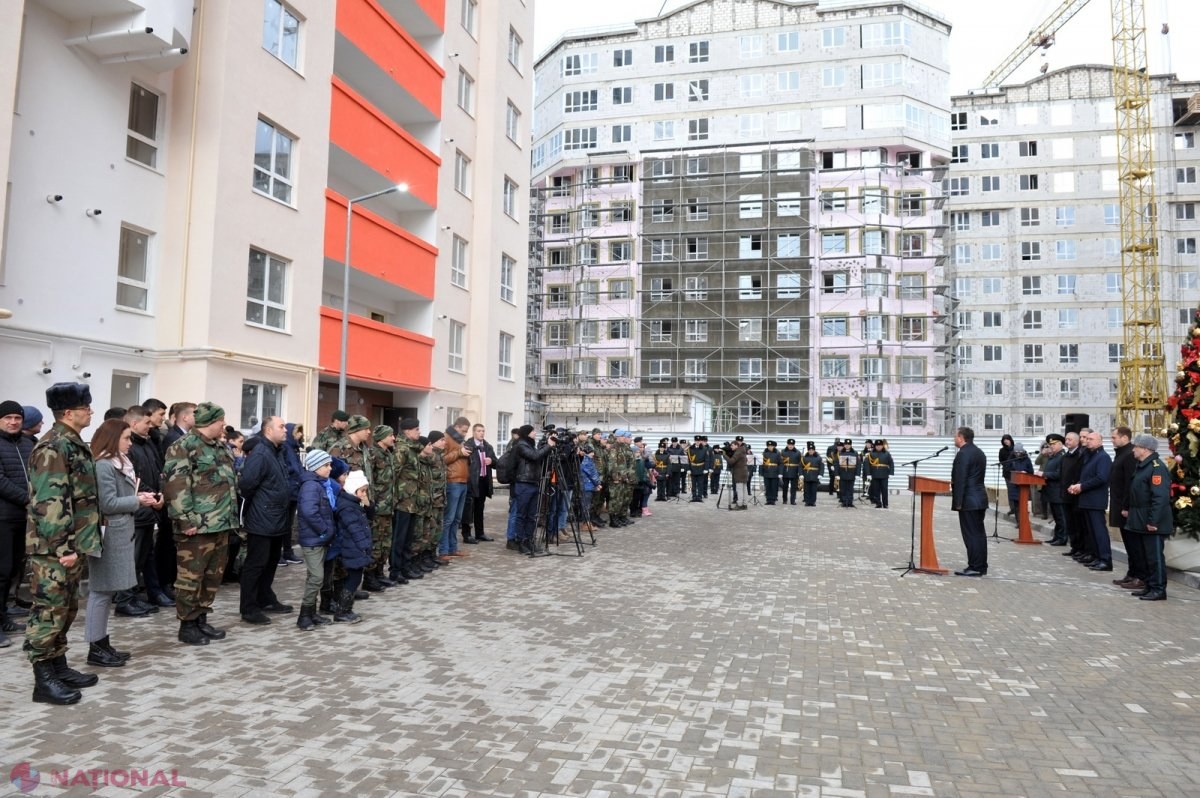 Case noi pentru 335 de familii de MILITARI ai Armatei Naționale