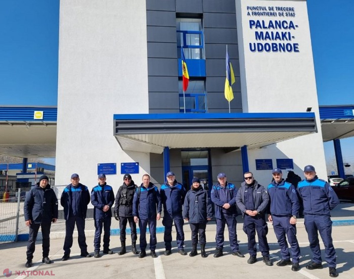 ACORD // Polițiștii din R. Moldova, ajutați să asigure securitatea la frontieră de către ofițeri FRONTEX