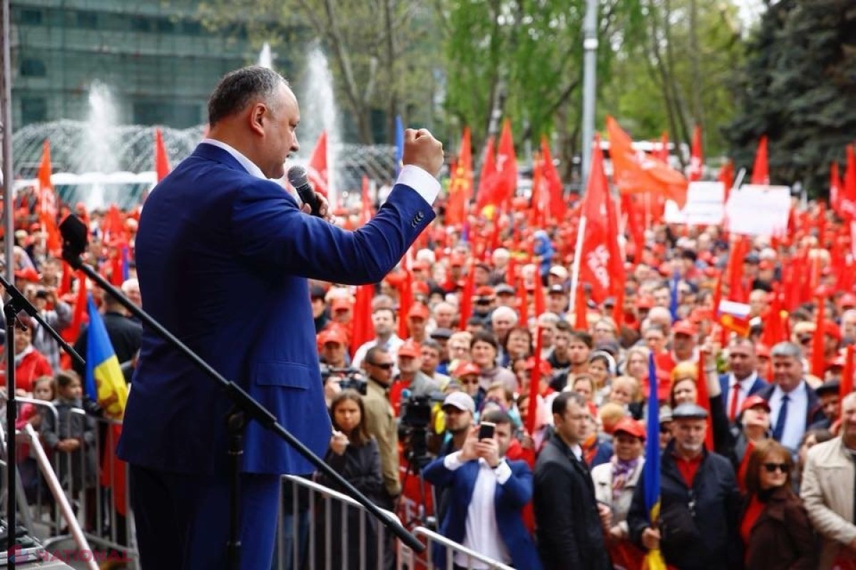 Dodon JUBILEAZĂ, după ce guvernarea a stabilit data alegerilor parlamentare pe 24 februarie 2019: „Așa cum democrații au PIERDUT la 25 februarie 2001…”