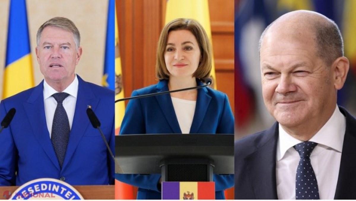 Președintele Klaus Iohannis va găzdui la București o reuniune trilaterală cu participarea președintei Republicii Moldova, Maia Sandu, și a cancelarului german Olaf Scholz.