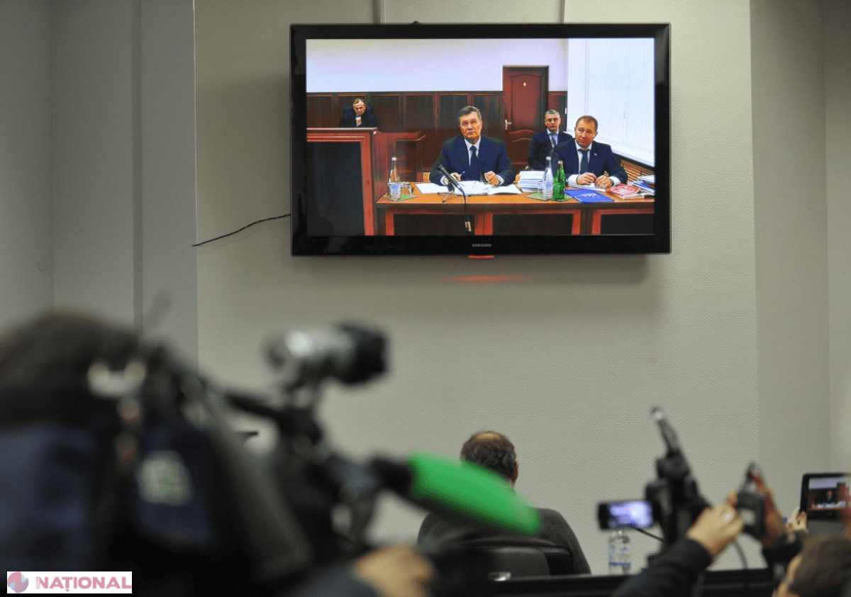 Ucraina l-a acuzat OFICIAL pe fostul președinte Ianukovici de înaltă trădare: A fost interogat prin intermediul unei conexiuni video
