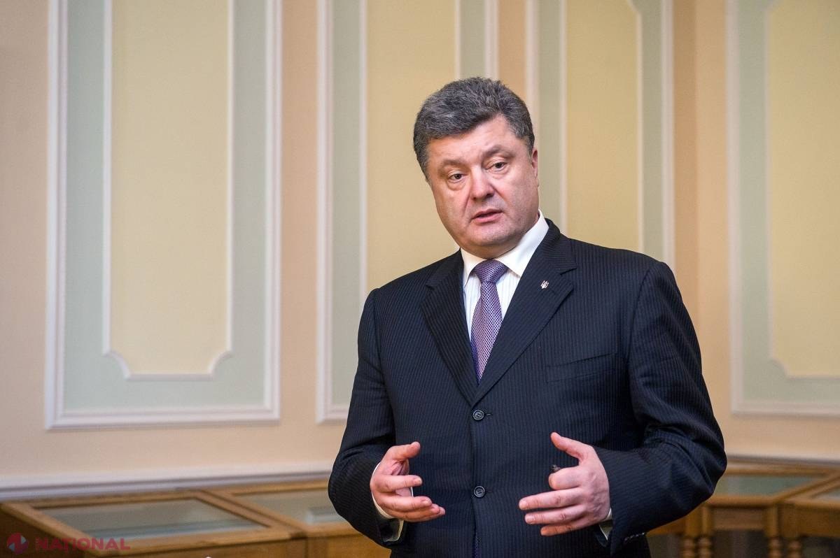 Poroşenko: „Ofiţeri militari ruşi LUPTĂ în estul Ucrainei, de partea insurgenţilor”