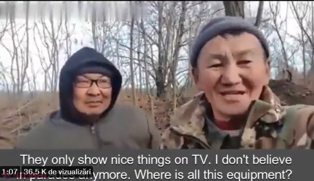 VIDEO // Soldații ruși fac FOAMEA înainte de Crăciunul ortodox pe stil vechi: „Armata este o dezamăgire, nu există hrană, provizii, e un HAOS total. Nu s-a schimbat nimic de la Al Doilea Război Mondial” 
