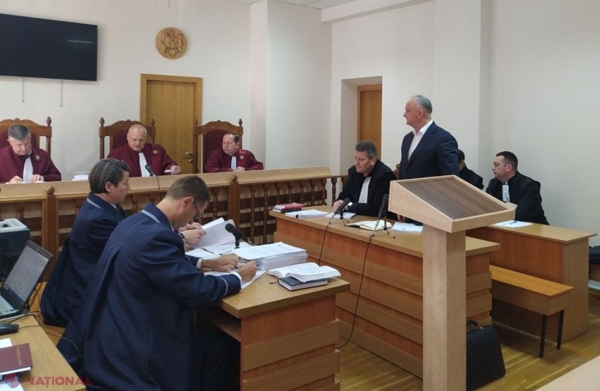 A început PROCESUL de judecată în dosarul „KULIOK”. Dodon riscă până la 15 ani de ÎNCHISOARE, după ce ar fi pretins lunar de la Plahotniuc între 600 000 și 1 000 000 de dolari SUA pentru finanțarea PSRM