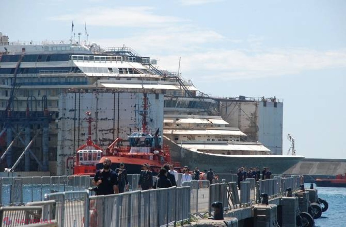 Ştirea despre „Costa Concordia” care o va interesa pe Domnica Cemortan