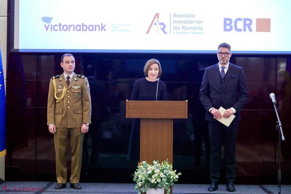 VIDEO // Maia Sandu EXPLICĂ de ce este IUBITĂ România în R. Moldova: „România este iubită pentru umărul pe care ne putem baza, pentru limba ROMÂNĂ, pentru istoria comună - o istorie a curajului și a luptei pentru libertate”