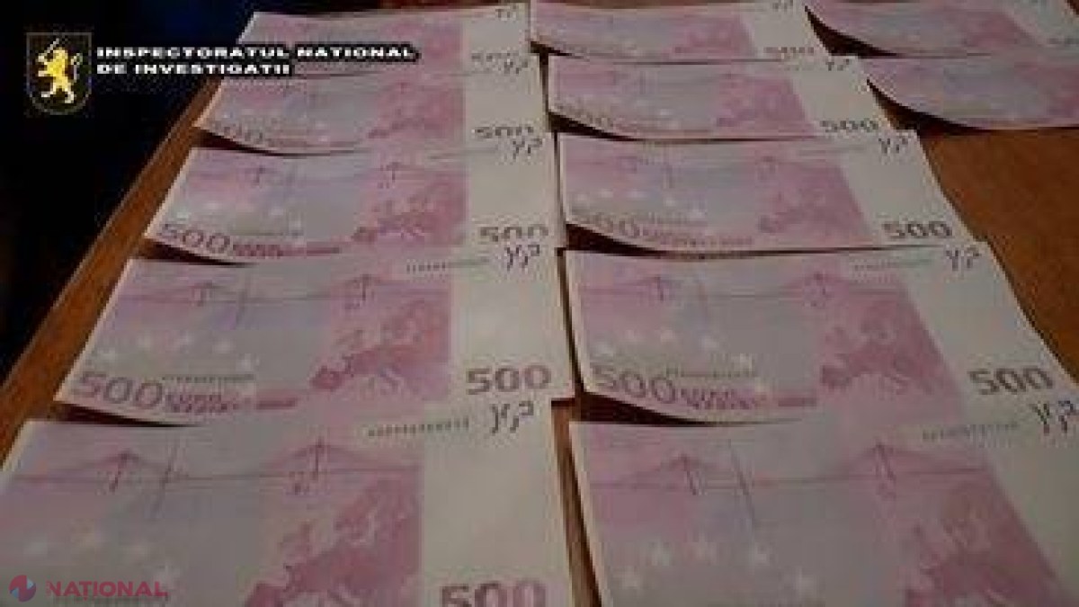 Atenție la bancnotele EURO! Doi indivizi din Chișinău ar fi FALSIFICAT pe 23 de mii de euro