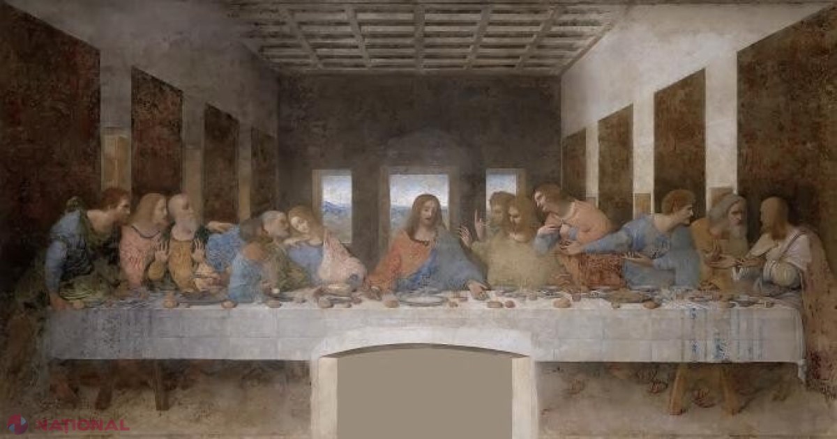 Șase secrete ascunse în tabloul „Cina cea de Taină” al lui Da Vinci 