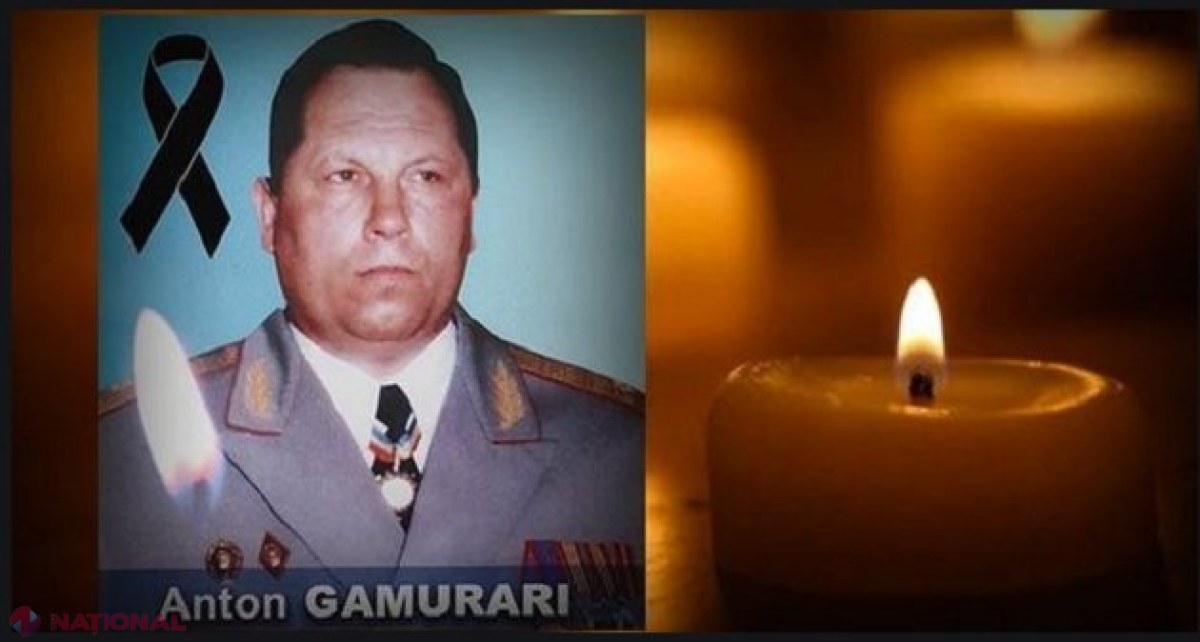 Generalul Anton Gămurari va fi înmormântat cu onoruri militare