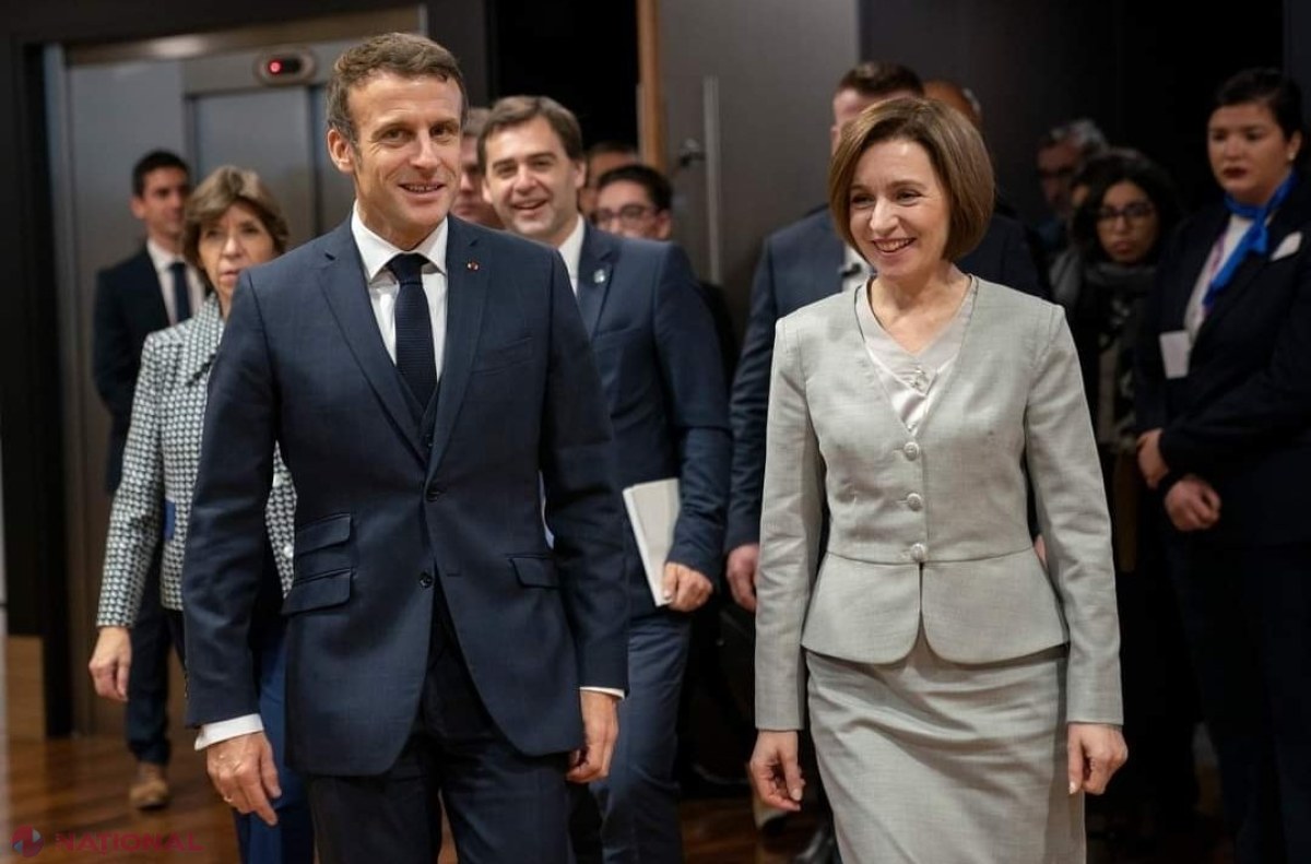 Mesajul în limba ROMÂNĂ publicat de Emmanuel Macron aproape de miezul nopții: „Dragă Maia, puteți conta pe susținerea Franței”. Maia Sandu: „Inițiativa lansată de Franța, România și Germania este un umăr puternic și o dovada că nu suntem singuri