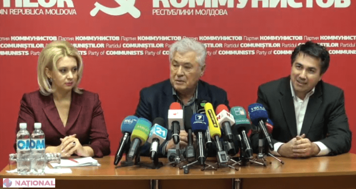 Voronin: „Suntem gata să SUSȚINEM o moțiune de cenzură împotriva Guvernului”