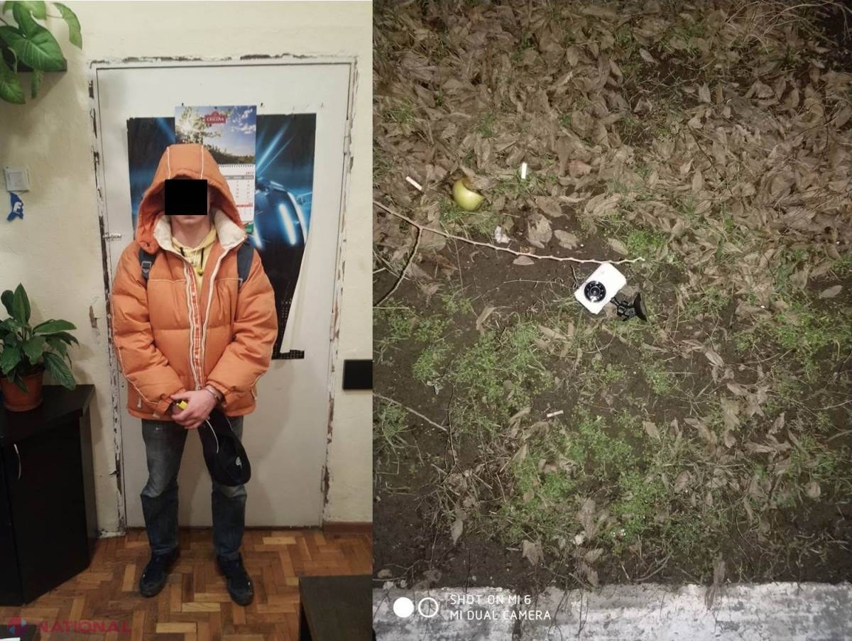 VIDEO // O femeie a văzut de la geam cum i-a fost spart aitomobilul parcat în curte: Hoțul, prins de doi trecători, alertați de strigătele victimei