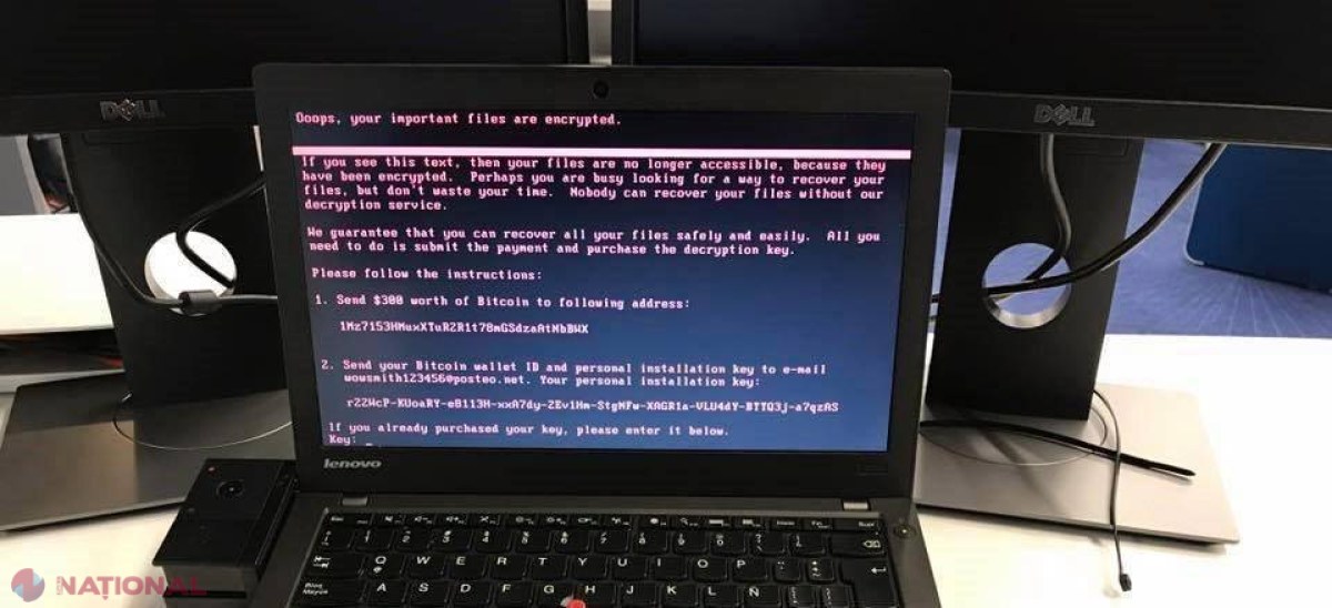 Virusul Petya ia AMPLOARE! Recomandările Poliției pentru a vă proteja computerile