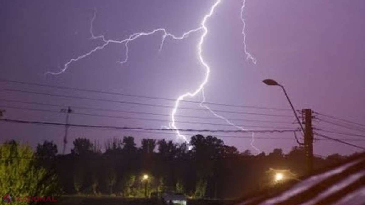 METEO // Grindină și vijelii în R. Moldova 