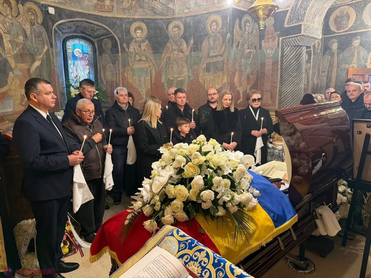 GALERIE FOTO // Iuliana Gorea-Costin, un ultim omagiu pentru EROUL Ilie Ilașcu: ​„Un rege al demnității”