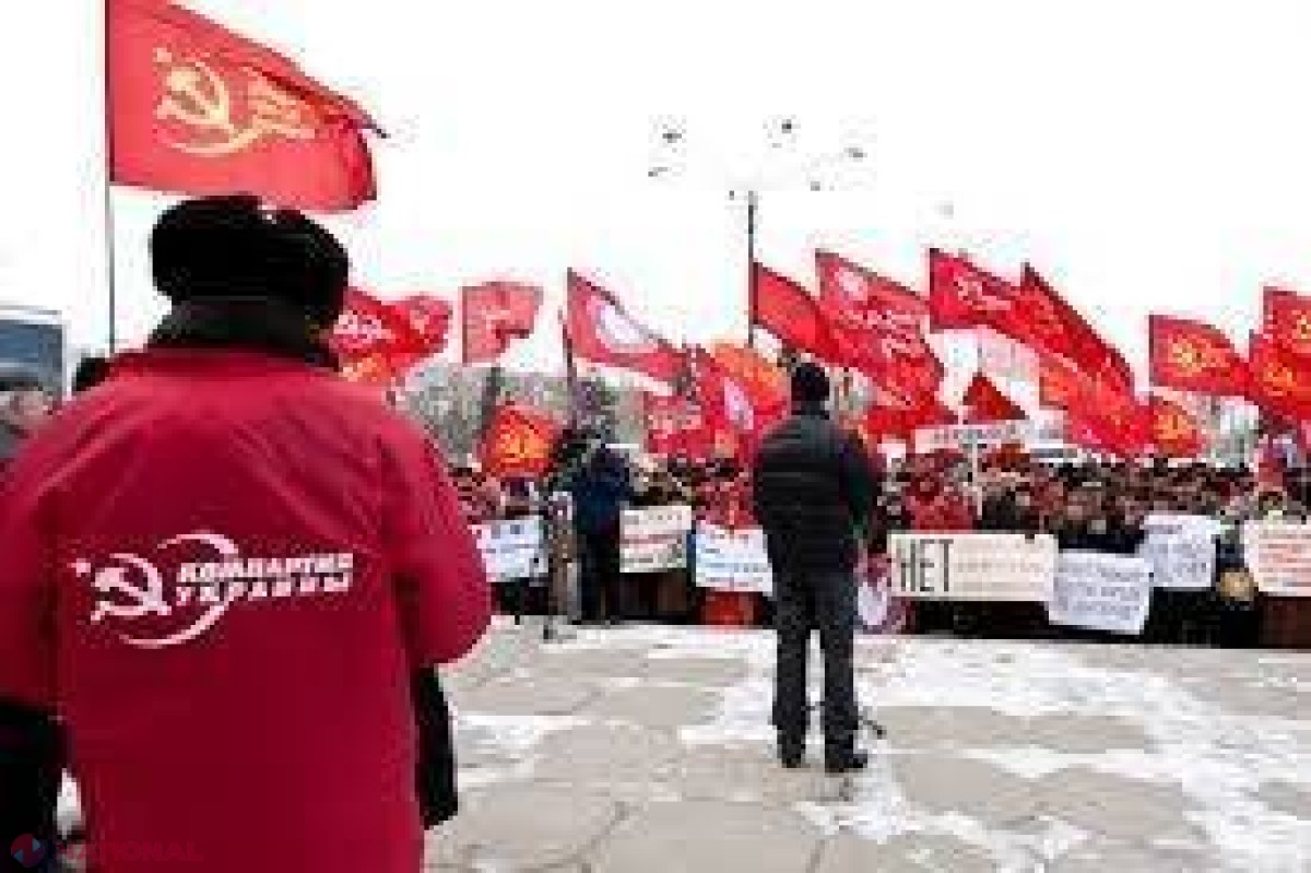 Partidul Comunist ar putea fi INTERZIS în Ucraina