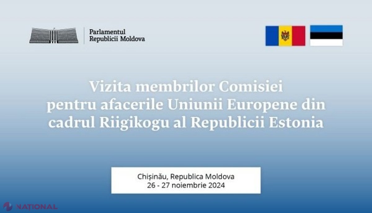 Deputați din Estonia, vizită la Chișinău: Întâlniri la nivel înalt pentru a explora oportunități de intensificare a colaborării dintre cele două state, pentru a ajuta parcursul european al R. Moldova