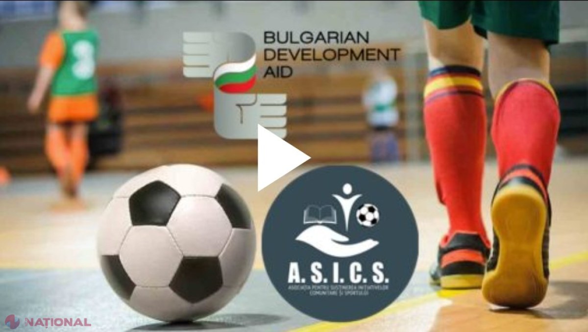 VIDEO // Au fost desemnați CÂȘTIGĂTORII Campionatului de minifotbal „Sportul unește societatea”. „Bulgarian Aid for Development” și A.S.I.C.S. va oferi mai multe PREMII participanților