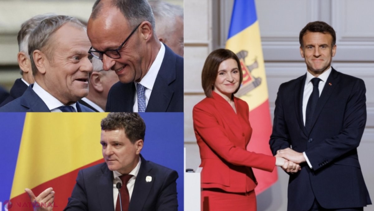 Emmanuel Macron, Friedrich Merz și Donald Tusk, prezenți în PMAN cu ocazia Zilei Independenței R. Moldova